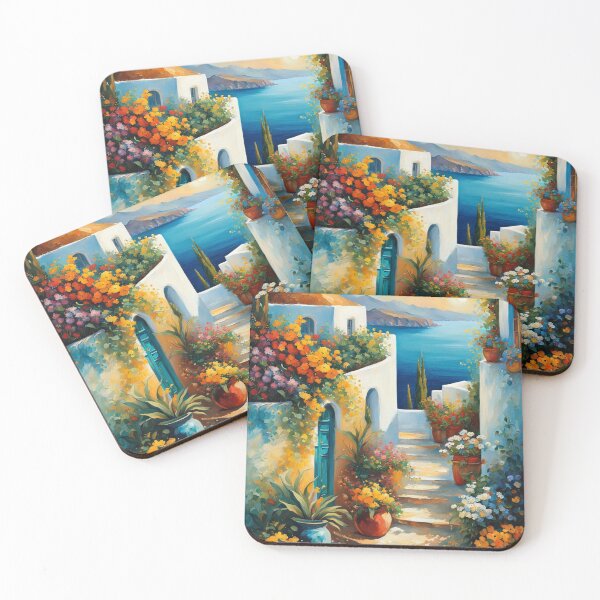 Item preview, Flowers in Santorini Collection by shs_kenya  designed and sold by Shs-Kenya.