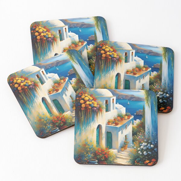 Item preview, Flowers in Santorini by shs_Kenya designed and sold by Shs-Kenya.