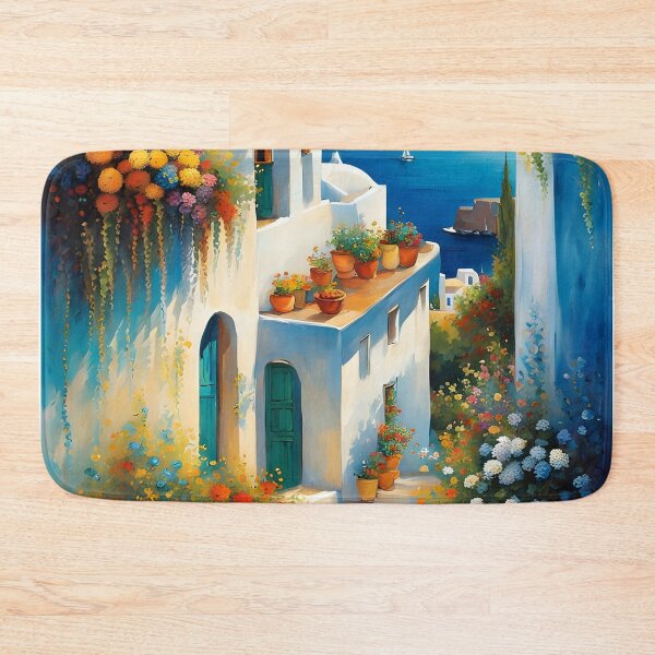 Item preview, Flowers in Santorini by shs_Kenya designed and sold by Shs-Kenya.