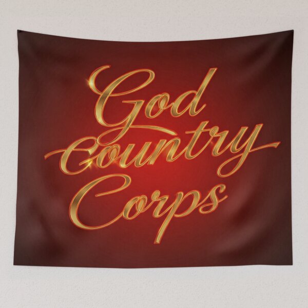 Item preview, God Country Corps designed and sold by CreativityAlive.