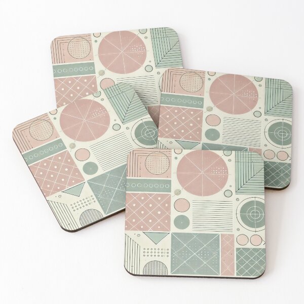 Item preview, Geometric Pastel Pattern designed and sold by buglevel.