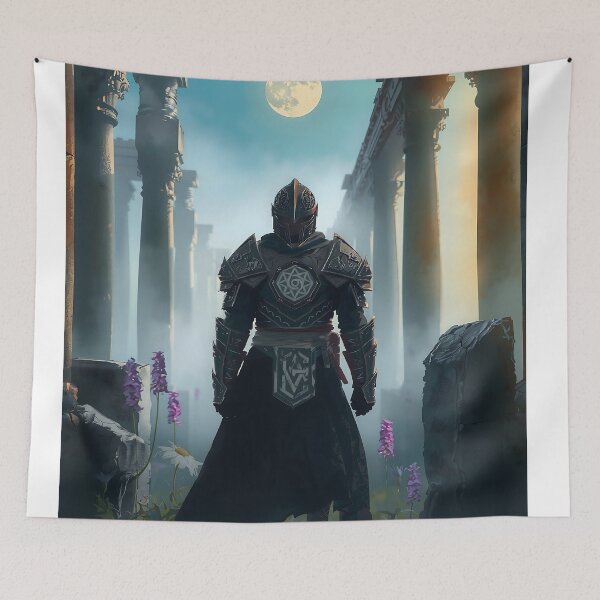 Item preview, Crimson Knight's Vigil designed and sold by PanoramaPrints.