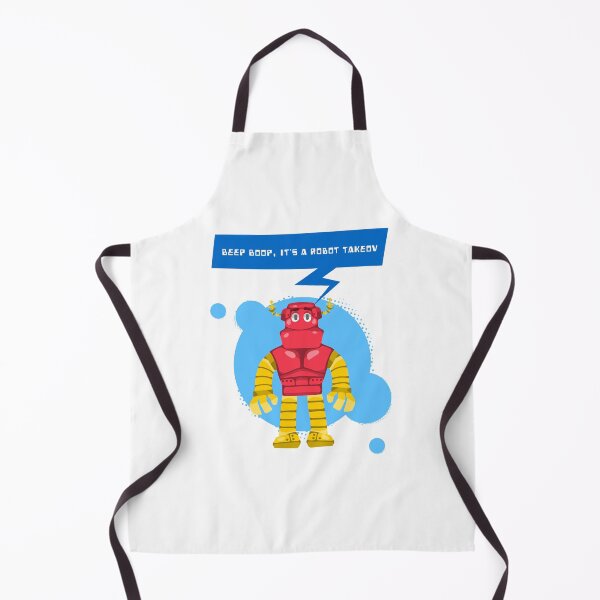 Item preview, Beep Boop. It's A Robot Takeover designed and sold by crazydotdesigns.