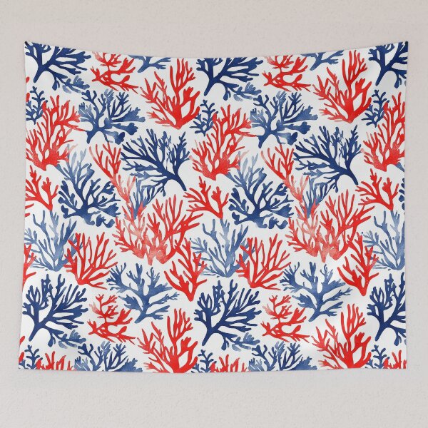 Item preview, Watercolor fish and coral reef art collection designed and sold by Piotrek0001.