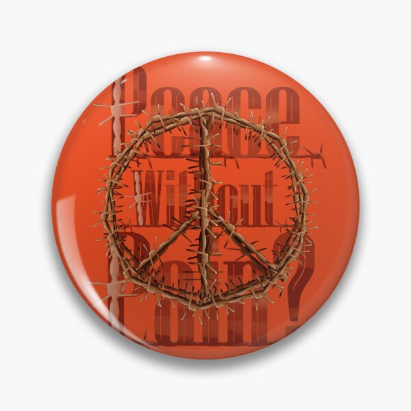 Item preview, Barbed Wire Peace - PEACE without Pain - No Background designed and sold by joanstratton.