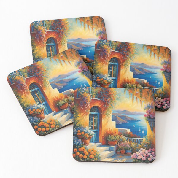 Item preview, Flowers in Santorini Collection by shs_kenya designed and sold by Shs-Kenya.