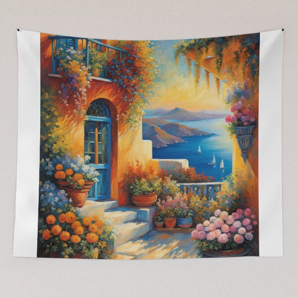 Item preview, Flowers in Santorini Collection by shs_kenya designed and sold by Shs-Kenya.