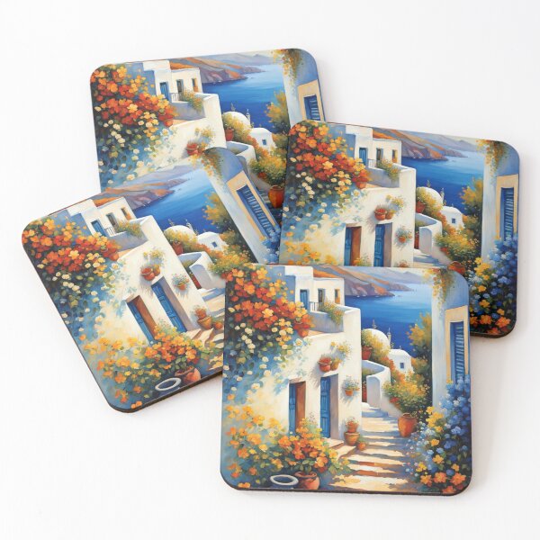 Item preview, Flowers in Santorini Collection by shs_kenya  designed and sold by Shs-Kenya.