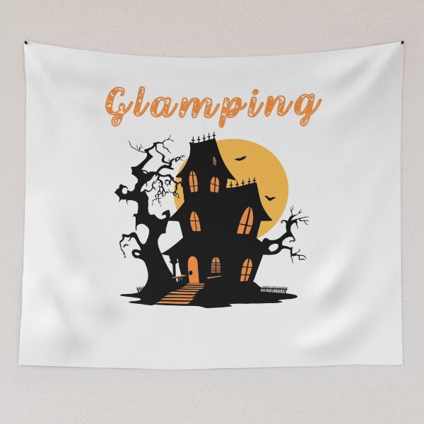Item preview, Halloween glamping for witches, Haunted Glamping Night designed and sold by GGtiger.