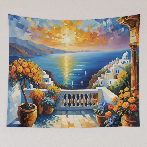 Item preview, Flowers in Santorini Collection by shs_kenya  designed and sold by Shs-Kenya.