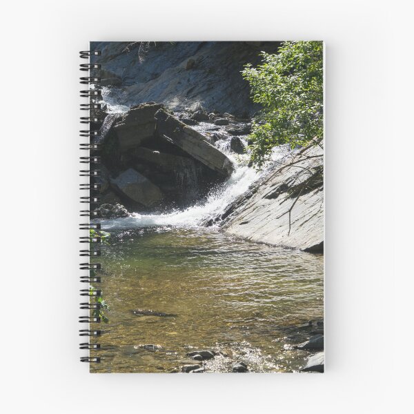 Item preview, Small Cascade on a Mountain Stream with Forested Banks designed and sold by Georgia Mizuleva.