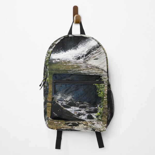 Item preview, Small Cascade on a Mountain Stream with Forested Banks designed and sold by Georgia Mizuleva.