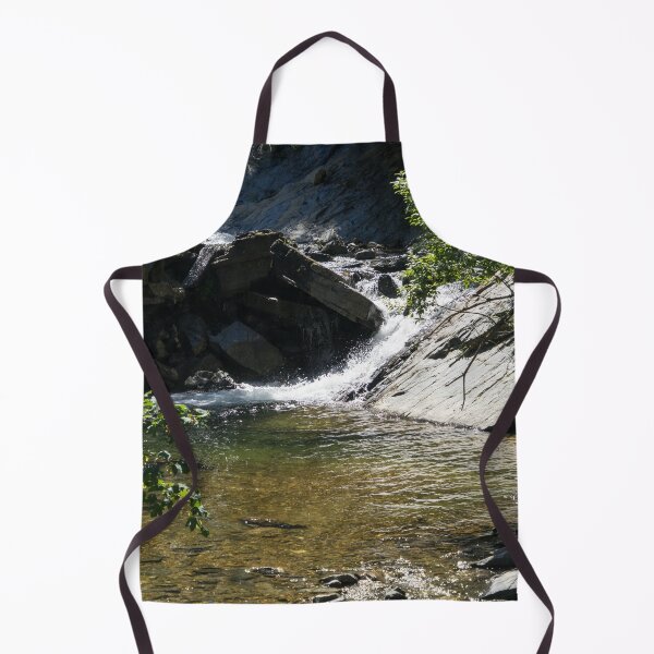 Item preview, Small Cascade on a Mountain Stream with Forested Banks designed and sold by Georgia Mizuleva.