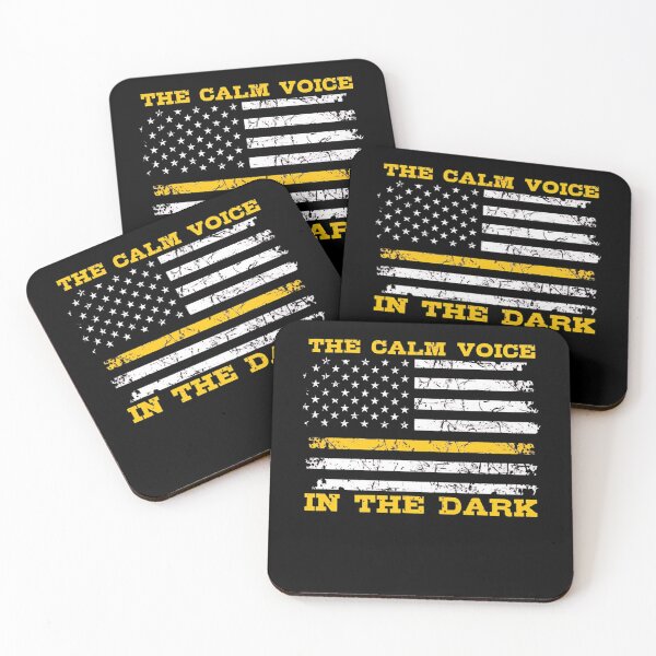 Item preview, 911 Dispatcher Calm Voice In The Dark Emergency designed and sold by DoodleUrban.