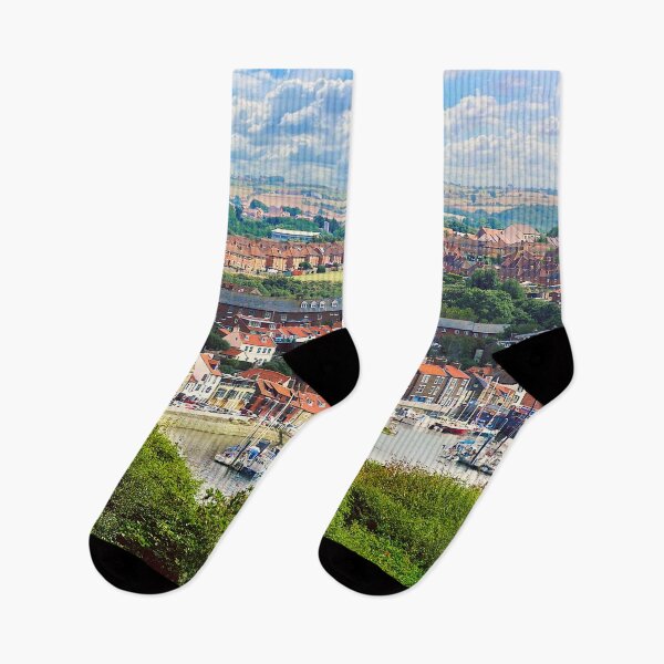 Item preview, Whitby Harbour View designed and sold by Alisonchambers2.