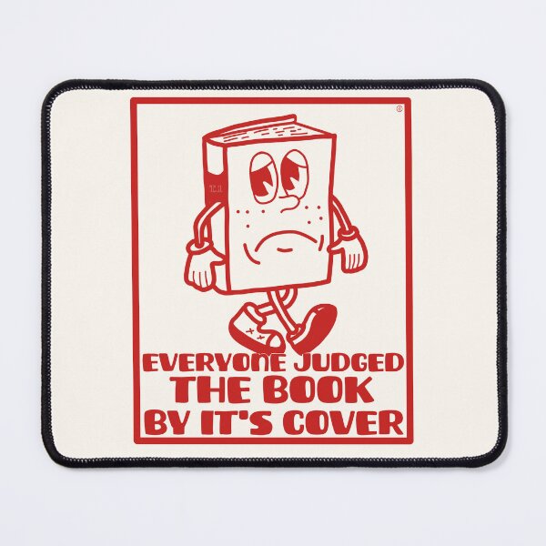Item preview, Don't judge a book by its cover - Retro Mascotte Design designed and sold by petiteToulon.
