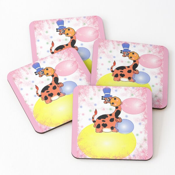 Item preview, Giraffe - Blowing bubbles  designed and sold by Shirley cute art .