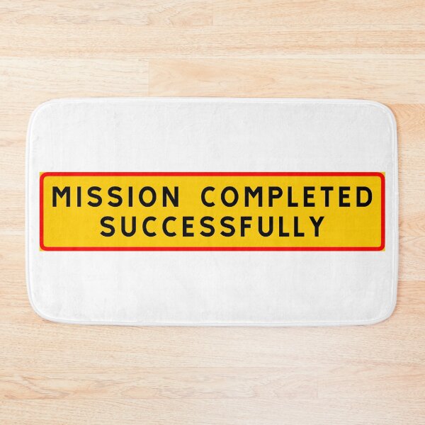 Item preview, Mission completed designed and sold by ALF2023.