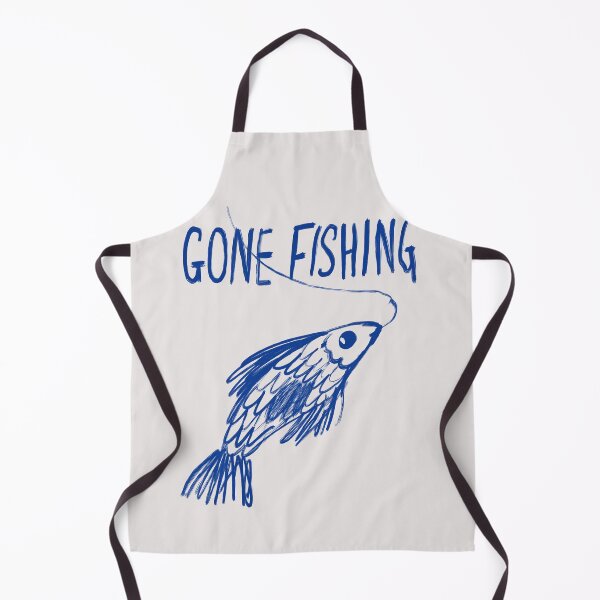 Item preview, Gone Fishing Hand-Drawn Fish Art for Fishing Lovers designed and sold by Jemma Jamie Skidmore.
