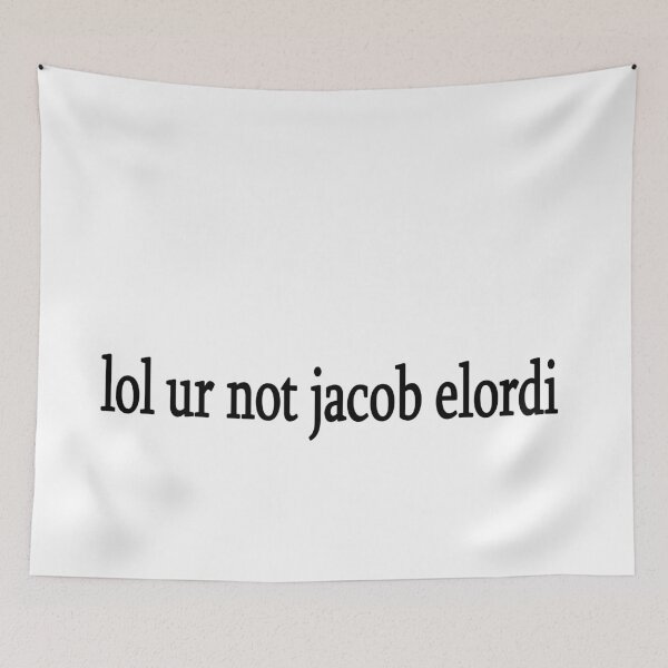 Item preview, lol ur not jacob elordi designed and sold by Sasya.