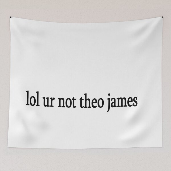 Item preview, lol ur not theo james designed and sold by Sasya.