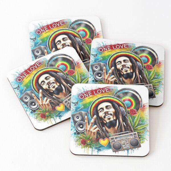 Aperçu de l'œuvre BOB MARLEY: ONE LOVE créée et vendue par CHRIST5000.