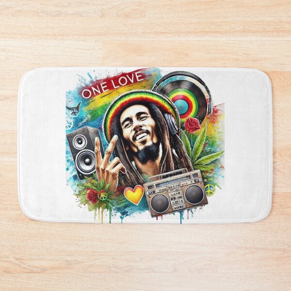 Aperçu de l'œuvre BOB MARLEY: ONE LOVE créée et vendue par CHRIST5000.