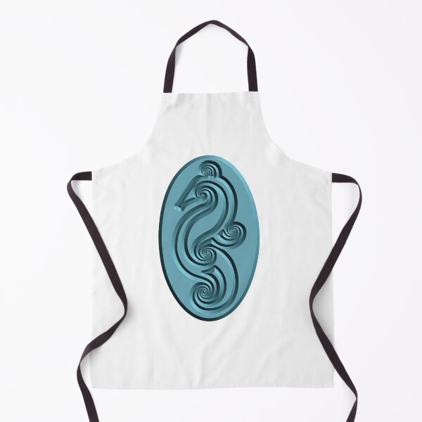 Item preview, Blue Seahorse Medallion designed and sold by 13E12T.