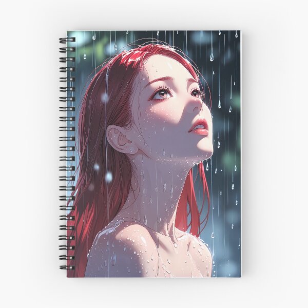 Item preview, Rain Woman Illustration 4 designed and sold by Domo-Design.