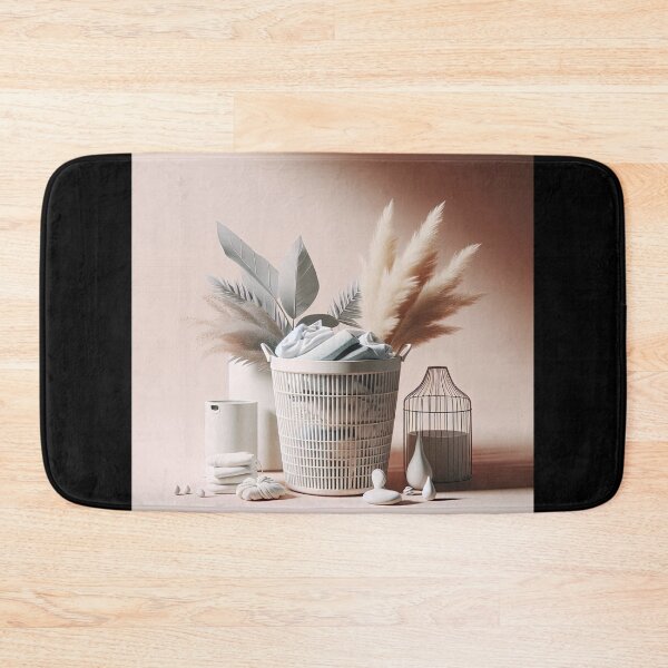 Item preview, Laundry Basket Minimalism Art Style designed and sold by artofuniverse.