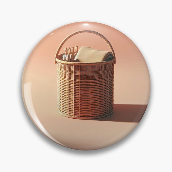 Item preview, Laundry Basket Minimalism Art Style designed and sold by artofuniverse.