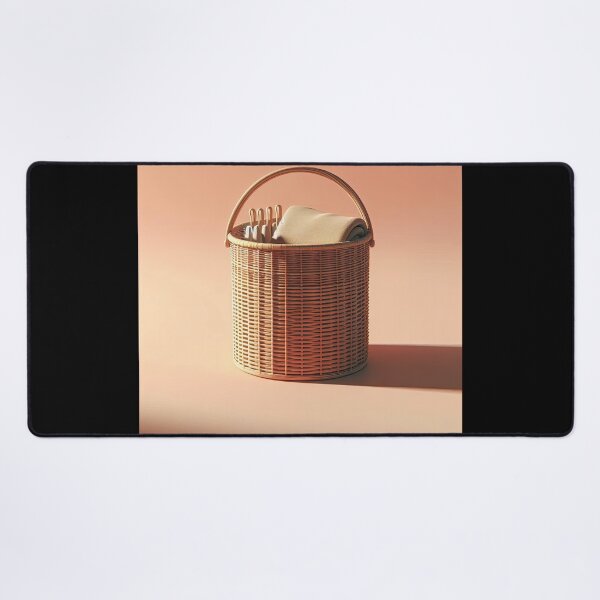 Item preview, Laundry Basket Minimalism Art Style designed and sold by artofuniverse.