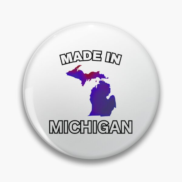 Item preview, Made in Michigan designed and sold by FroggyFly Designs.