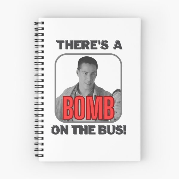 Item preview, There's a bomb on the bus! - Johnny Utah, FBI agent designed and sold by TheRubberOnion.