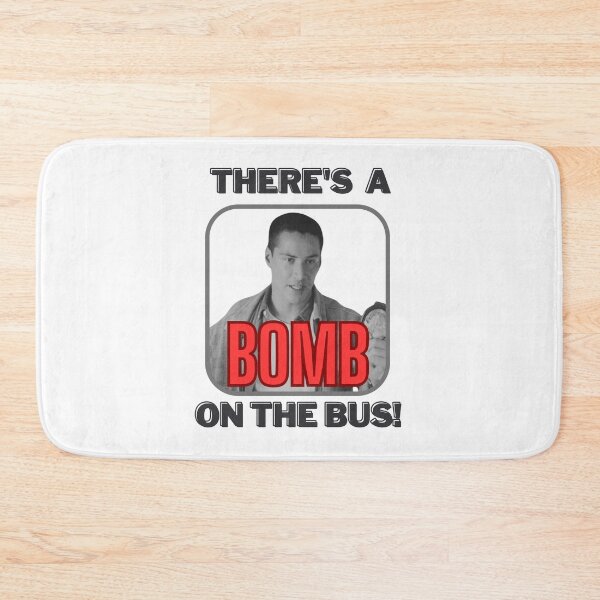 Item preview, There's a bomb on the bus! - Johnny Utah, FBI agent designed and sold by TheRubberOnion.
