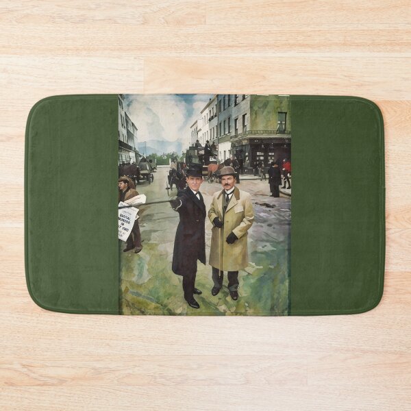 Item preview, Baker Street - The Adventures of Sherlock Holmes - Watercolor designed and sold by deusrex007.