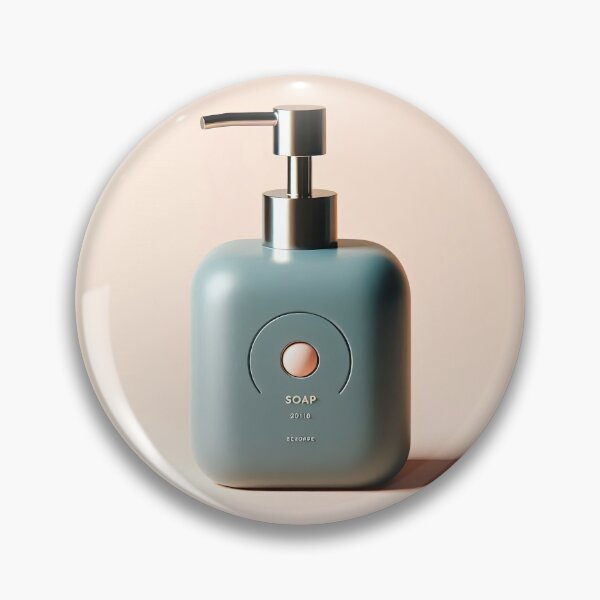 Item preview, Soap Dispenser Minimalism Art Style designed and sold by artofuniverse.