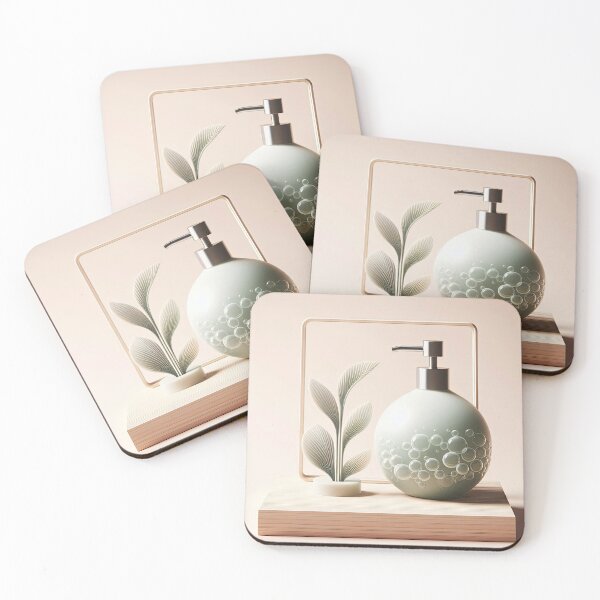 Item preview, Soap Dispenser Minimalism Art Style designed and sold by artofuniverse.