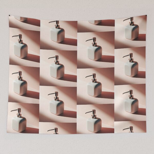 Item preview, Soap Dispenser Minimalism Art Style designed and sold by artofuniverse.