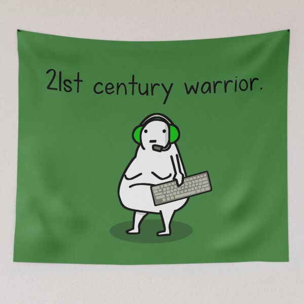 Item preview, Keyboard soldier designed and sold by hungryfatcat.