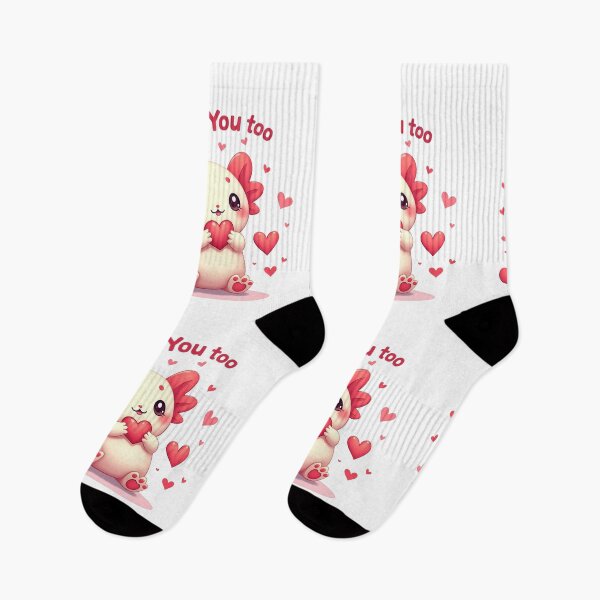 Item preview, Cute Axolotl love you too designed and sold by Bulwshop.