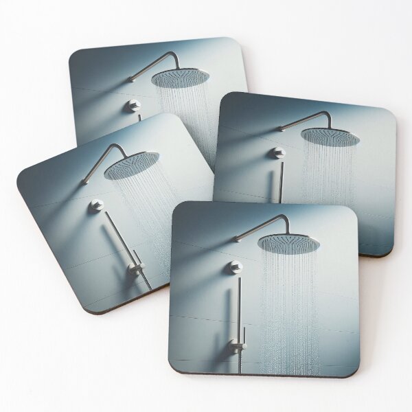 Item preview, Shower Head Minimalism Art Style designed and sold by artofuniverse.