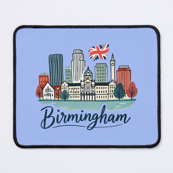 Item preview, Birmingham England UK  designed and sold by WanderlustCoCo.