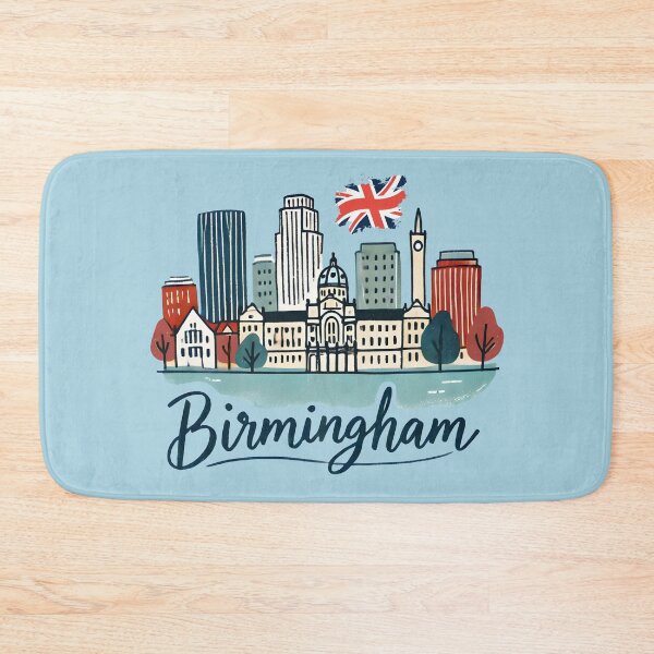 Item preview, Birmingham England UK designed and sold by WanderlustCoCo.