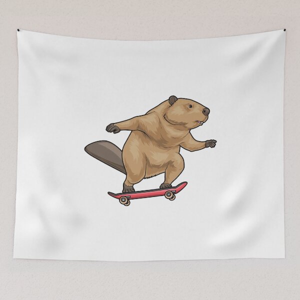 Item preview, Beaver Skater Skateboard designed and sold by Snabdesign84.