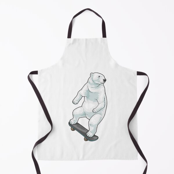 Item preview, Polar bear Skater Skateboard designed and sold by Snabdesign84.