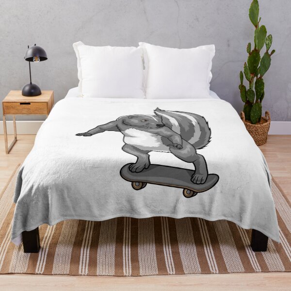 Item preview, Skunk Skater Skateboard designed and sold by Snabdesign84.
