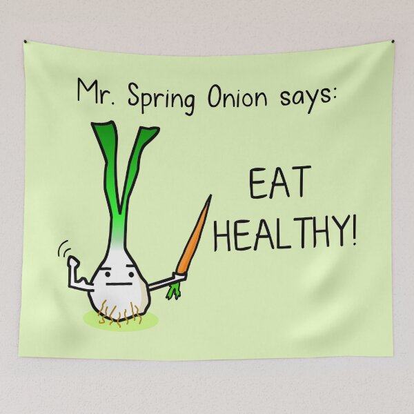 Item preview, Worried scallion designed and sold by hungryfatcat.