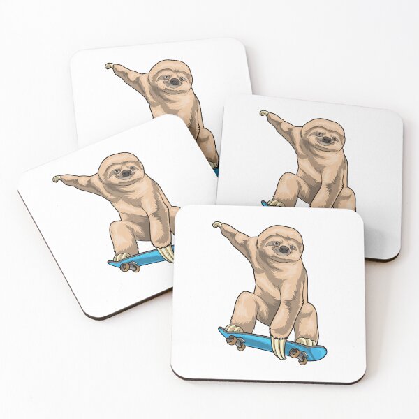 Item preview, Sloth Skater Skateboard designed and sold by Snabdesign84.