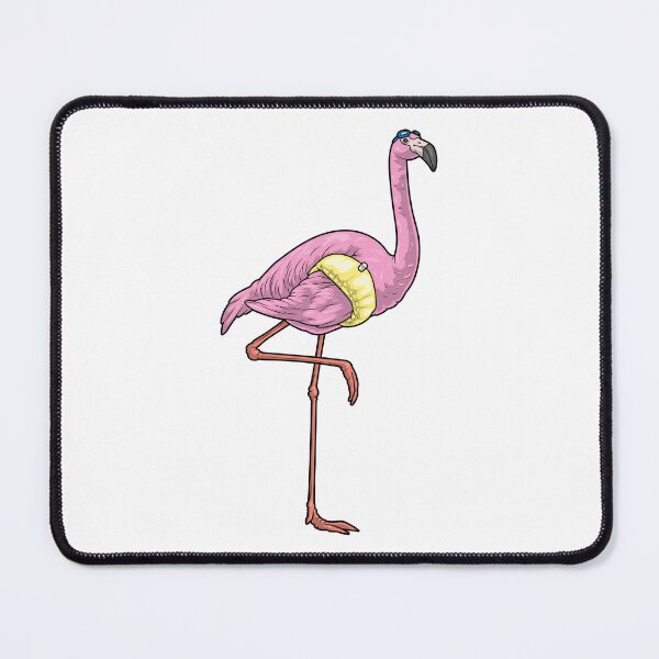 Item preview, Flamingo Swimming Inflatable float Summer designed and sold by Snabdesign84.